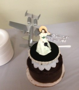 Cake Topper on Cake