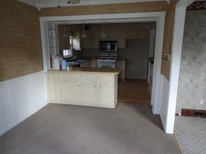 Dining Room into Kitchen