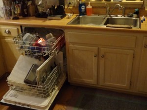 Built In Drying Rack