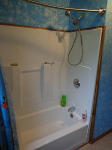 Almost Finished Bathroom Shower