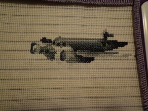 Cross Stitch Church Square 6-26-13