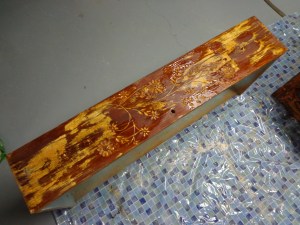 Dresser Drawer After First Stripping