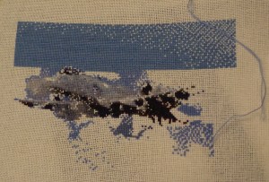 A-10 Warthog Cross Stitch 8-27-13