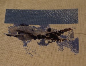 Warthog Cross Stitch 9-23-13