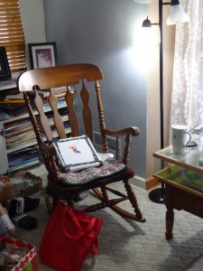 Cross Stitching Area