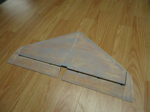 A4 Tail Ready for Primer