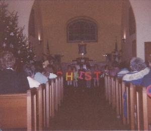 Church Program 1985