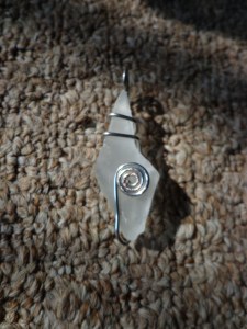 Beach Glass Pendant #1