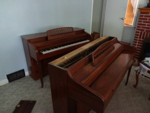 New and Old Piano