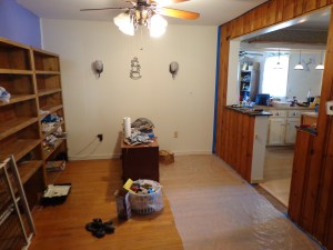 Library Wall Stained - 3