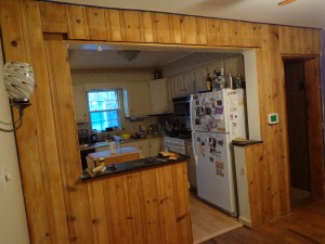 LIbrary Wall Stripped - 2