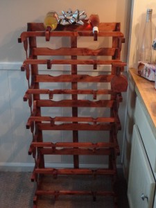 CNC Wine Rack 1
