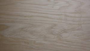 CNC Router - Swimming Duck