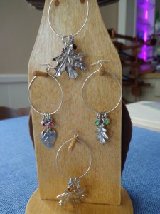 Leaf Wine Glass Markers