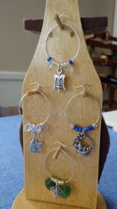 Wine Theme Wine Glass Markers