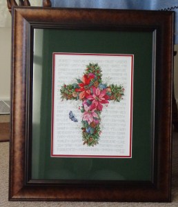 Winter Cross Framed 4-18-15