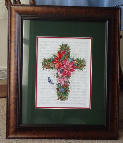 Winter Cross Framed 4-18-15