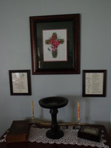 Winter Cross Hanging 4-26-15