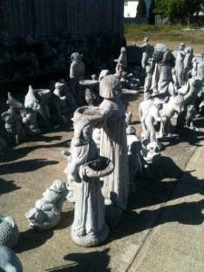 Concrete Statues