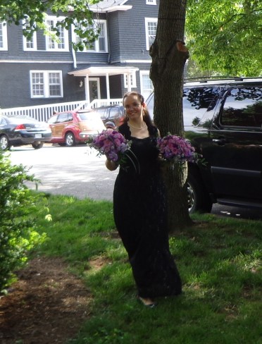 Delivering Raven's Bouquet