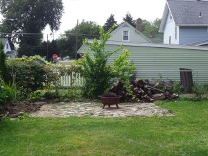 Fire Pit Area 8-29-15