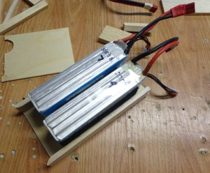 A-4 Batteries Nestled on Tray