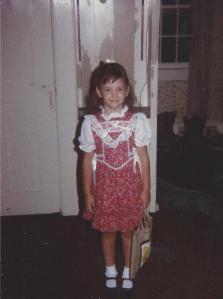 First Day of Kindegarten 1985