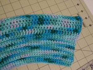 1st Swatch Stitches 10-16-15