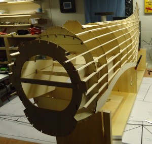 Ziroli A-1 Fuselage Stringing