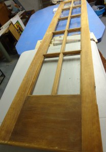 Library Door First Stripping Bottom