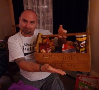 Chuk and his toolbox