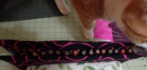 Sketchbag Front Pocket Overlapping Pencils