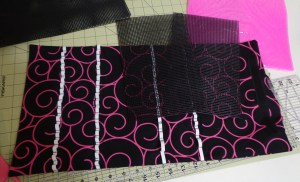 Sketchbag Front Pocket Plastic Canvas