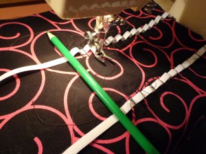 Sketchbag Front Pocket Sewing Elastic