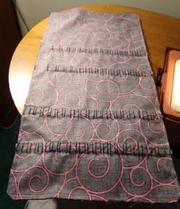 Sketchbag Front Pocket Sewn Together