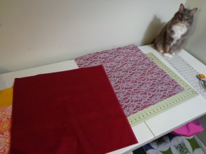 Karen's Pillow - Cut Lace Piece