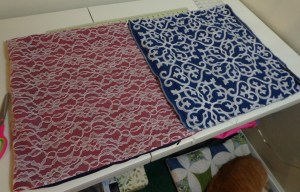 Karen's Pillow - New and Old Covers