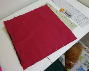 Karen's Pillow - Pin Sides Together