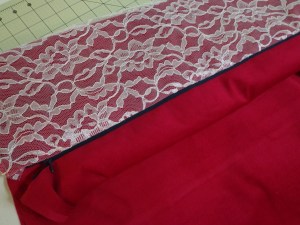 Karen's Pillow - Zipper Sewn to Both Sides