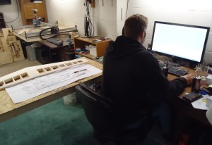 ME163 Komet - Drawing the Pieces