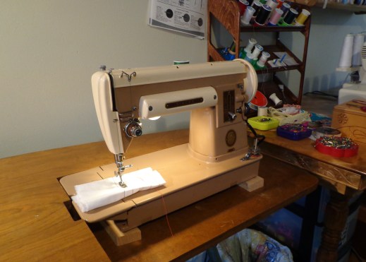 Singer 301A in Place