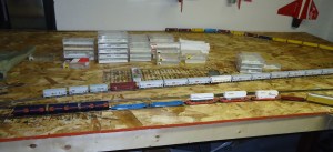 N Scale Train - Cars