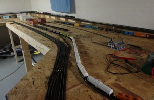 Train Layout - Bench 1 5-23-16
