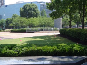 More Barricades - Centennial Park - 5-26-16