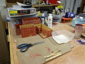 N Scale Structures - In Progress - 6-28-16