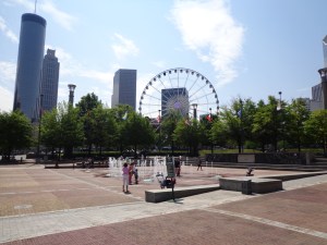 Water Feature in Centennial Park - 5-26-16
