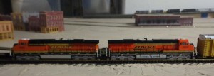 Train Show - N Scale BNSF Engines - 7-16-16
