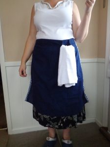 Apron with Towel Ring - 7-28-16