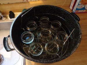 Heating Canning Jars