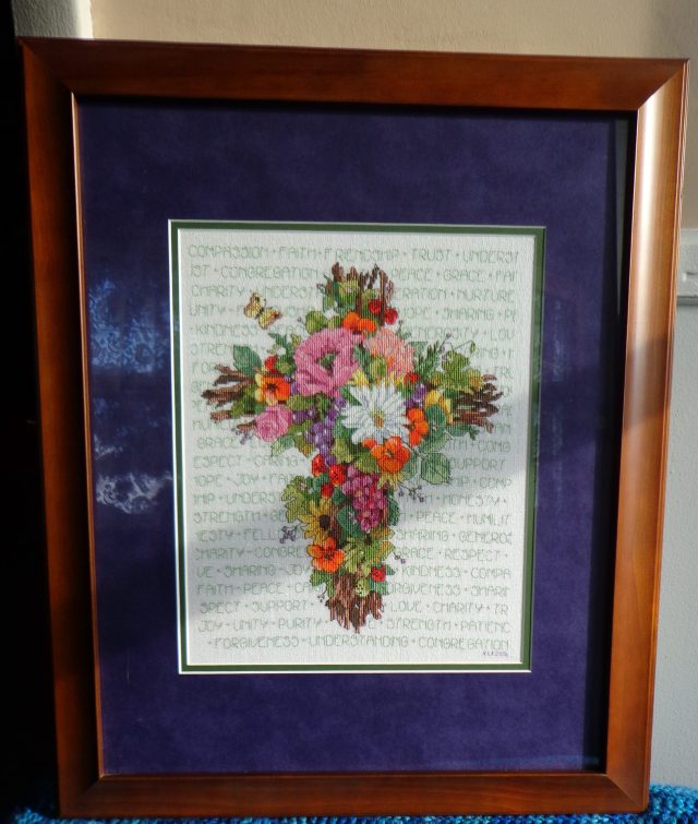 Summer Cross Framed 8-16-16